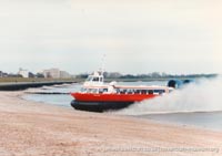 AP1-88 hovercraft at Ryde hoverport -  (credit: The <a href='http://www.hovercraft-museum.org/' target='_blank'>Hovercraft Museum Trust</a>).